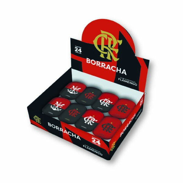 Borracha Blister c/2 und Oficial Flamengo - FL0201