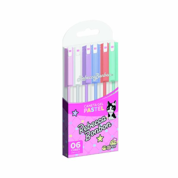 Caneta Gel 1,0 Pastel Oficial Rebecca Bonbon - RB0401