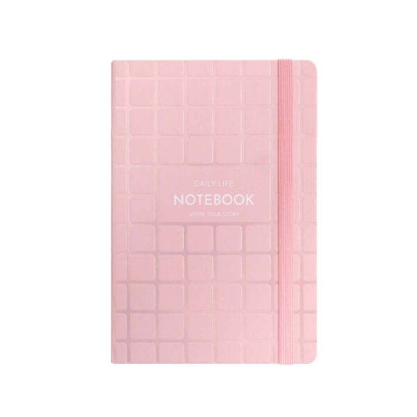 Caderno Anotação A5 c/ Elástico 80 fls Display c/12 und Oficial SkyPaper - SK2047