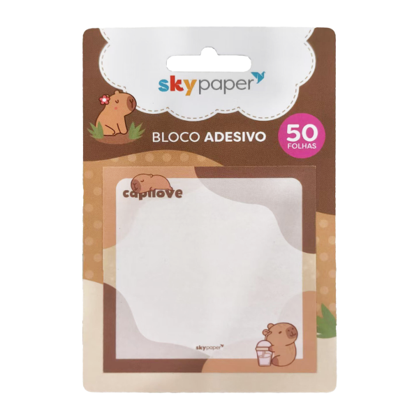 Bloco adesivo com 1 unidade Oficial Capivara - CP2101
