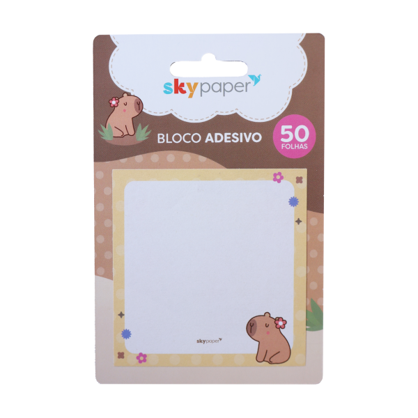 Bloco adesivo com 1 unidade Oficial Capivara - CP2101 - Imagem 3