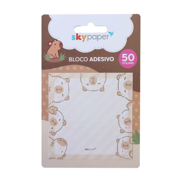 Bloco adesivo com 1 unidade Oficial Capivara - CP2101 - Imagem 2