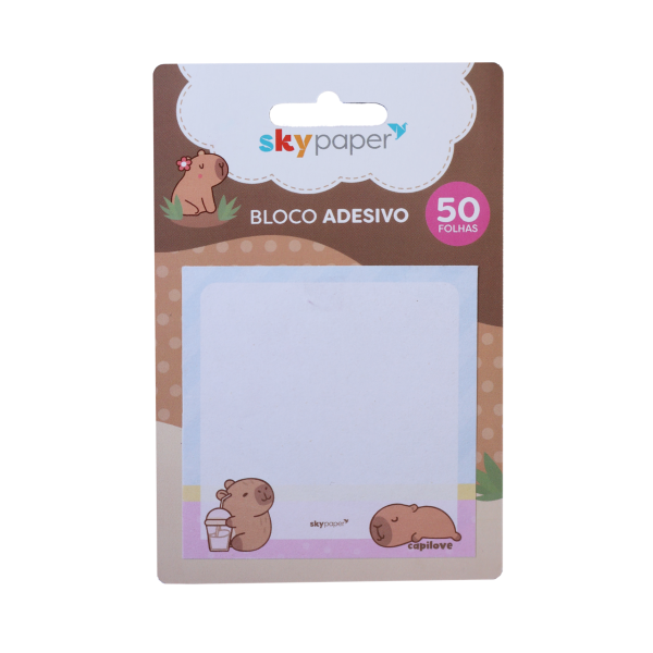Bloco adesivo com 1 unidade Oficial Capivara - CP2101 - Imagem 4